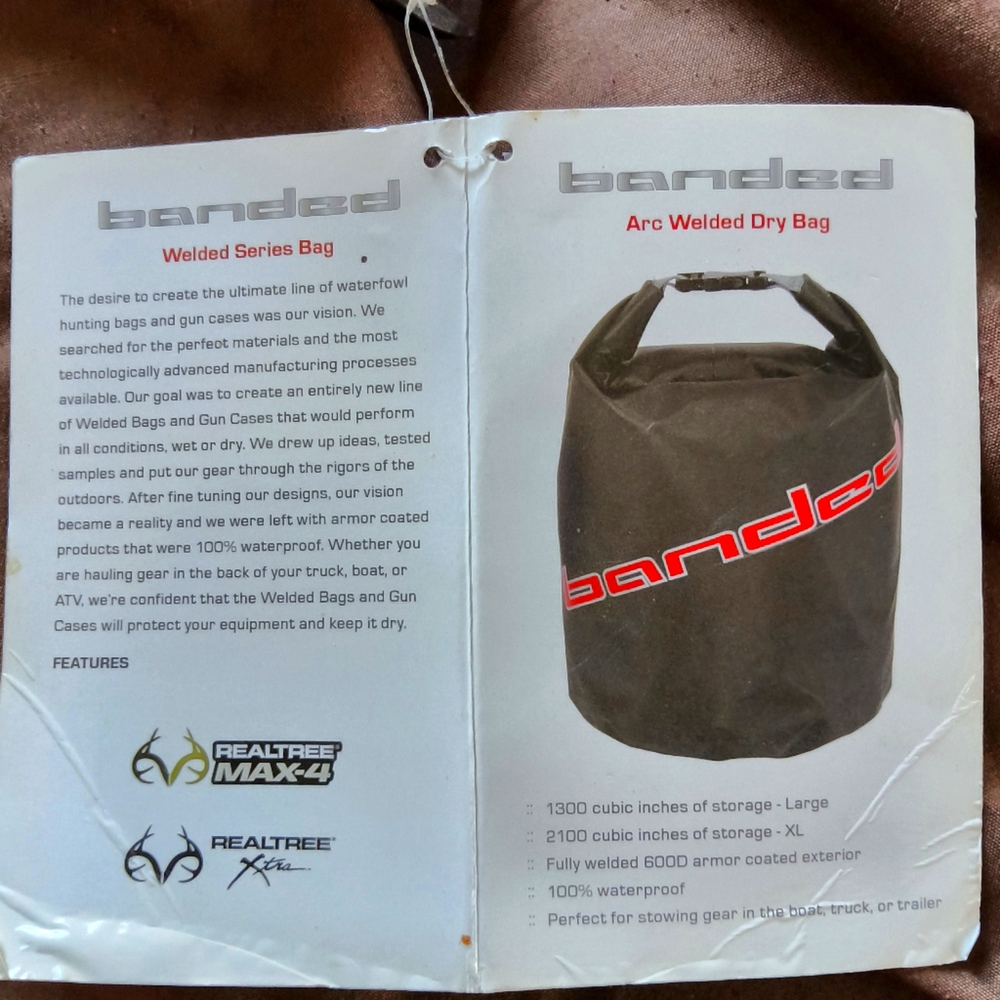 Banded Gear Arc Welded Dry Bag Camo Storage Waterproof Bag